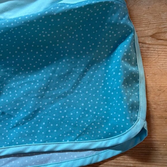 Rabbit 2.5” Running Shorts Baltic Blue Polkadot NWT Women’s L (1 of 2 NWT) - Picture 3 of 6